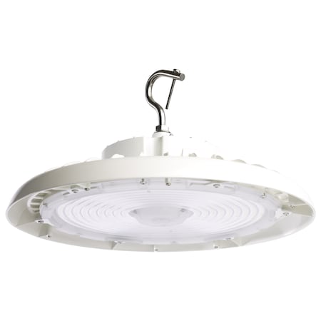 Nuvo 240 Watt UFO LED High Bay - 5000K - 34560 Lumens - 120-277 Volt - White Finish 65/798R2